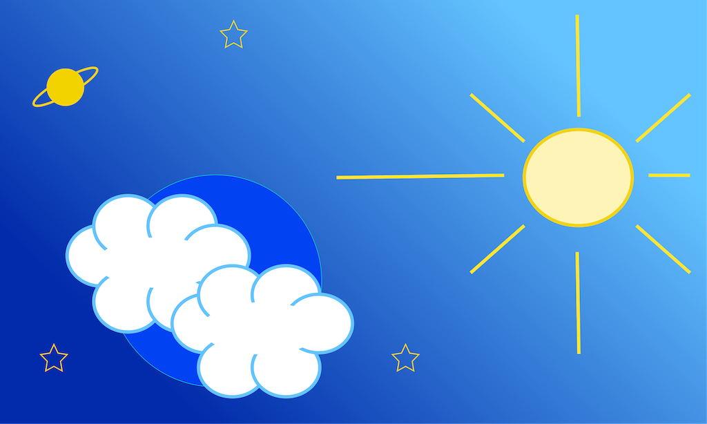 Blue Marble Weather Icon Image